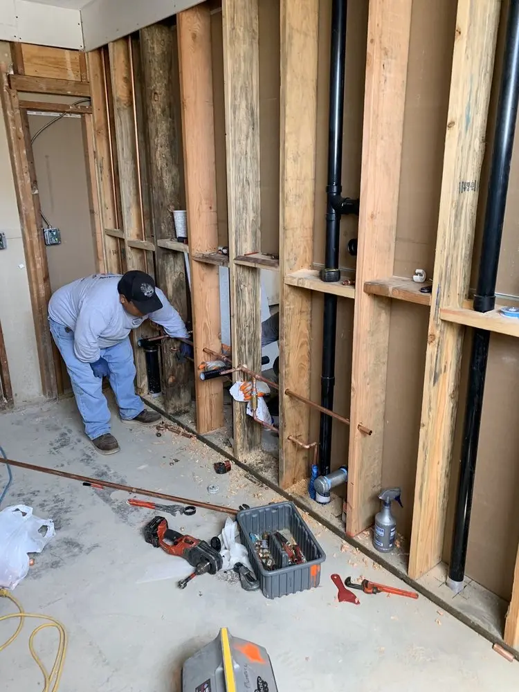 Commercial rough-in plumbing for Water Heater Replacement in Warsaw